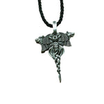 Wikinger Halskette mit Odin Symbole