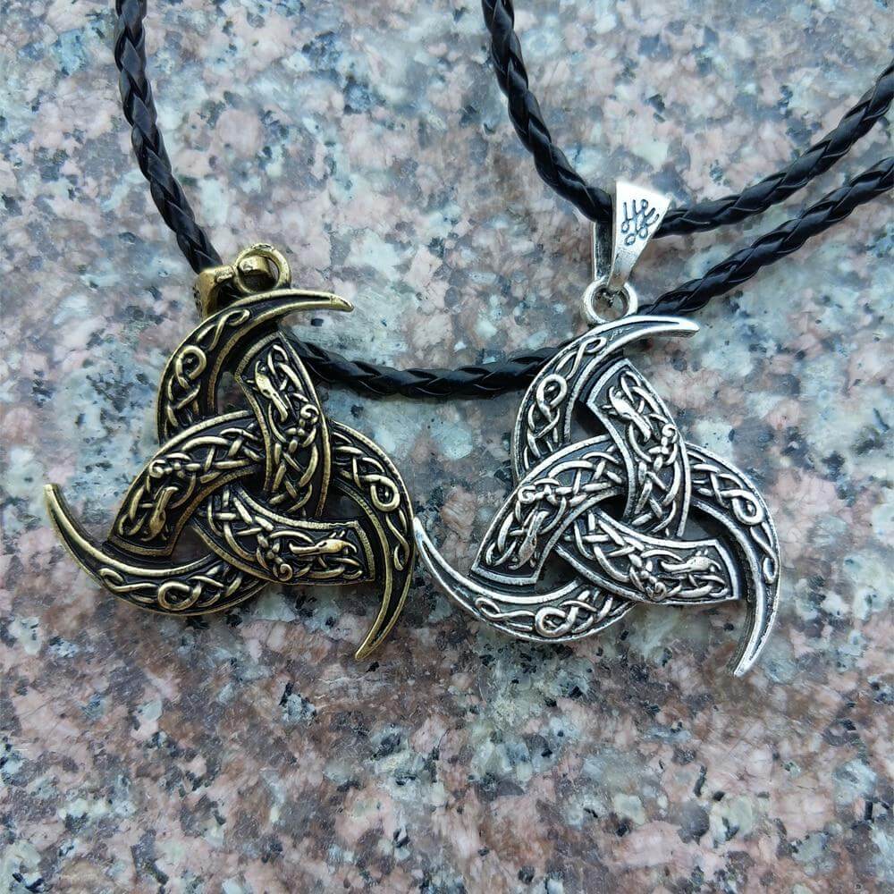 Wikinger Halskette mit Odins Horn