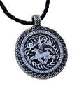 Wikinger Halskette mit Pferd Odin