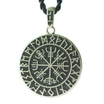 Wikinger Halskette mit Vegvisir Compass
