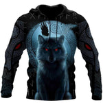 Wikinger Hoodie mit Spirit of Fenris