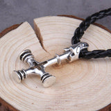 Wikinger Kette Edelstahl mit Keltisches Kreuz
