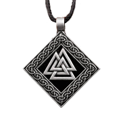 Wikinger Kette Herren mit Valknut Heart