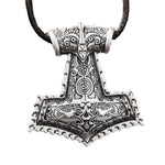 Wikinger Kette Männer mit Mjolnir Hammer