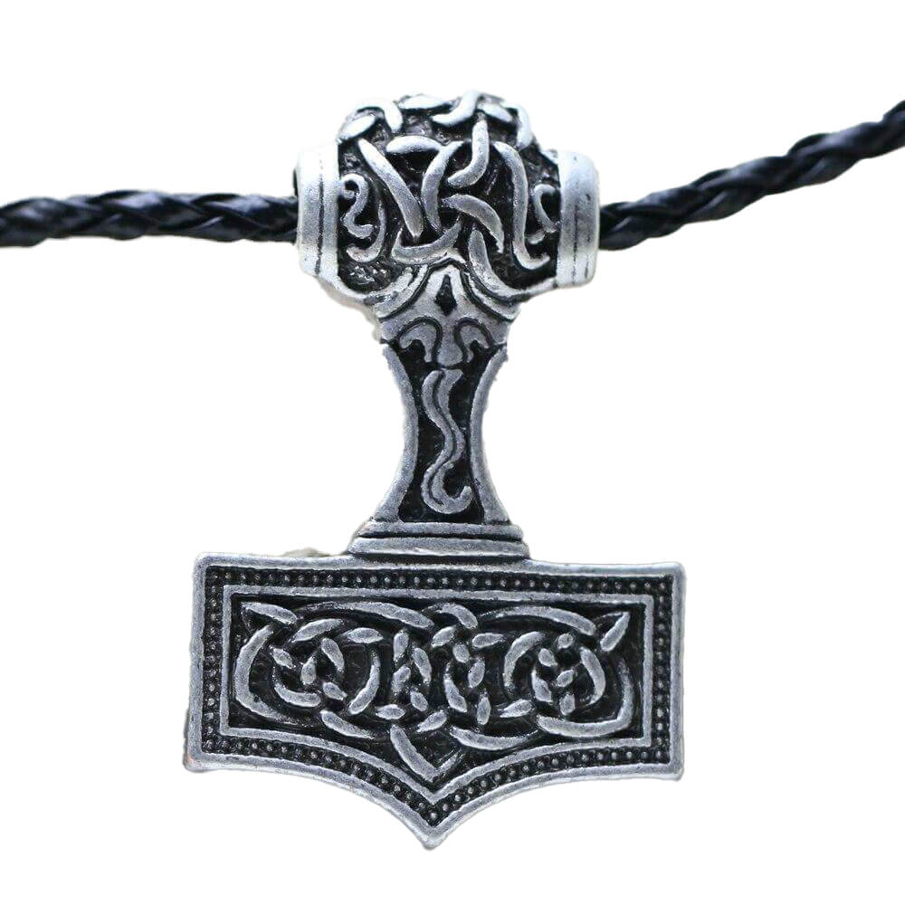 Wikinger Kette mit Hammer Mjolnir