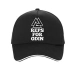 Wikinger Mütze mit Odin und Valknut