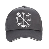 Wikinger Mütze mit Vegvisir Symbole fur Manner