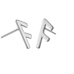 Wikinger-Ohrring mit nordischer Rune