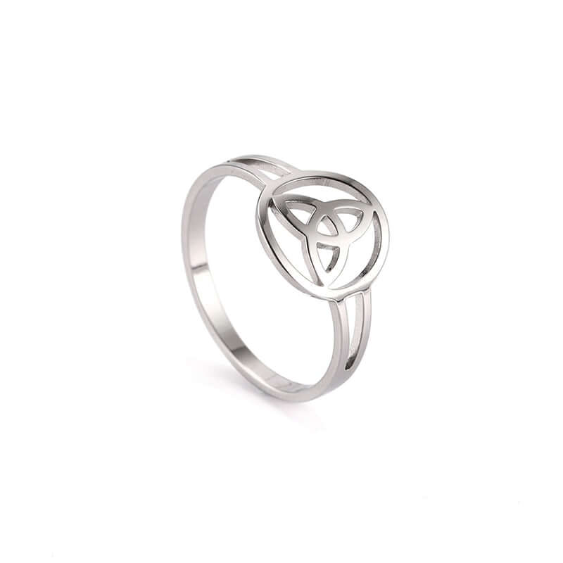Wikinger Ring mit Keltisches Symbol Triquetra