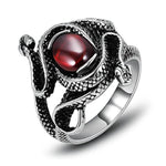 Wikinger Ring mit Mythologischer Schlangenring