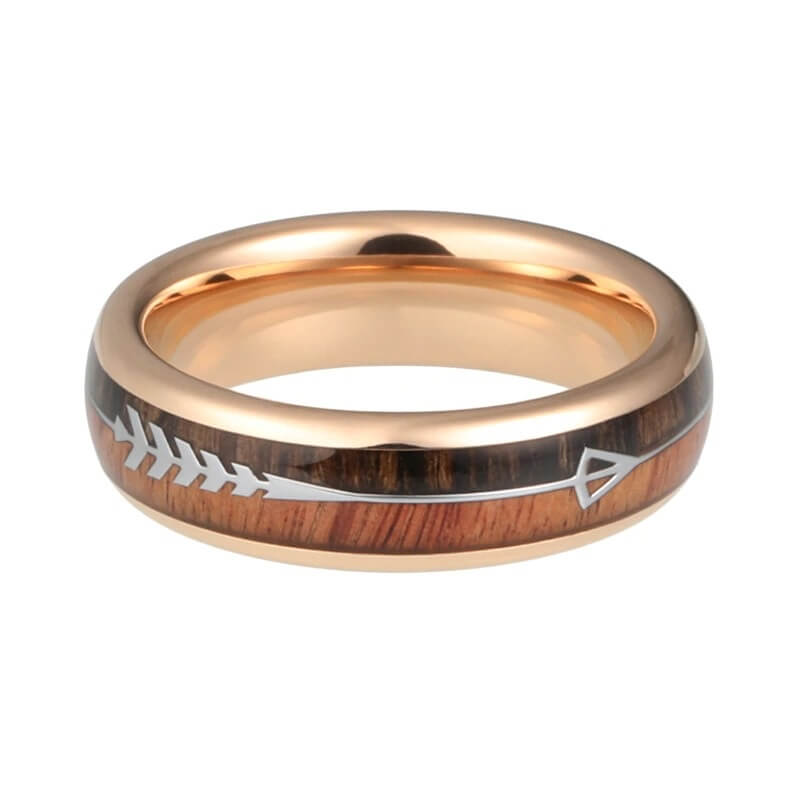Wikinger Ring mit goldenem Pfeil
