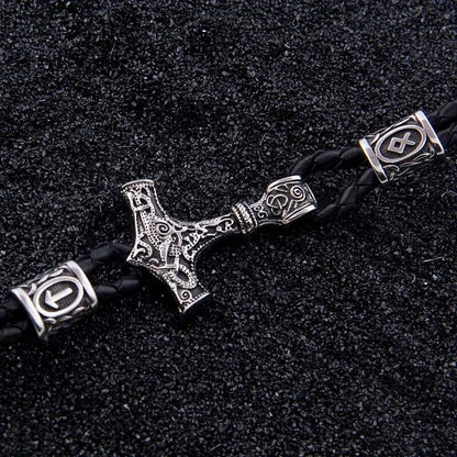 Wikinger Schmuck Armreif mit Hammer