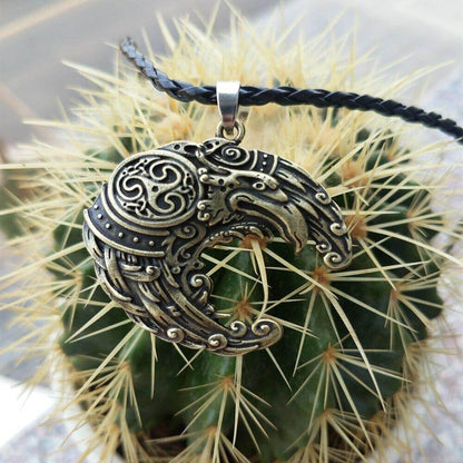 Wikinger Schmuck Frauen mit Rabe Odins