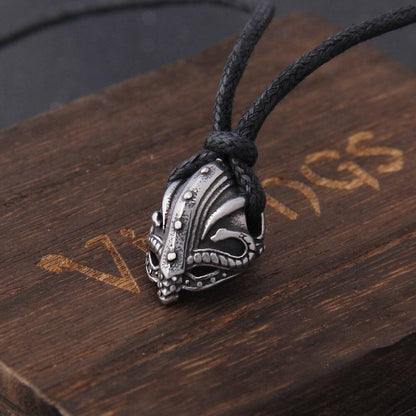 Wikinger Schmuck Halskette mit Nordischer Helm