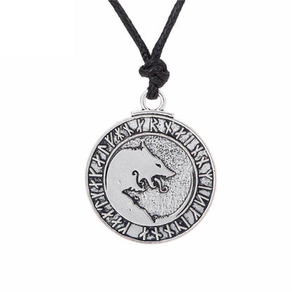 Wikinger Schmuck Original mit Fenrir