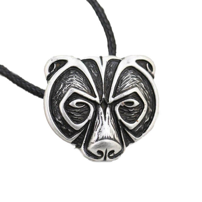 Wikinger Schmuck mit Bär Kopf