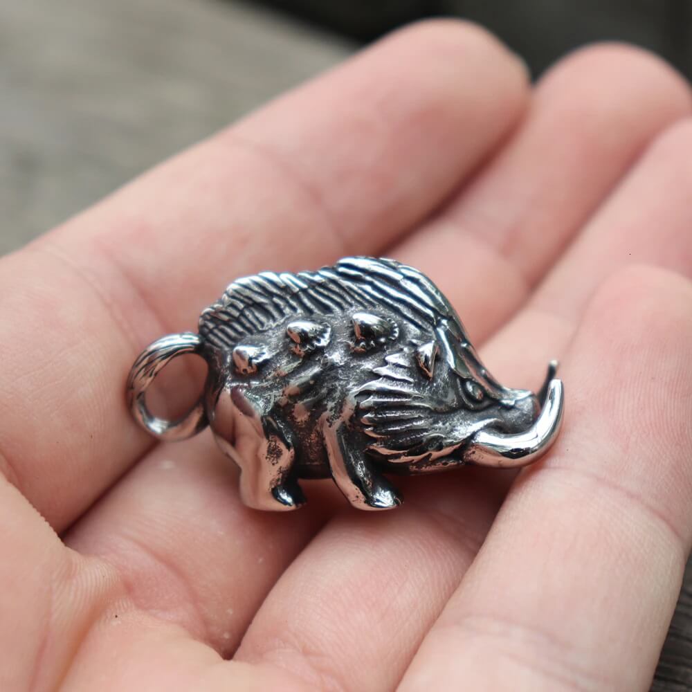 Wikinger Schmuck mit Wildschwein