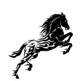 Wikinger Sticker mit Pferd 