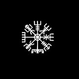 Wikinger Sticker mit Vegvisir