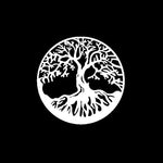 Wikinger Sticker mit Yggdrasil