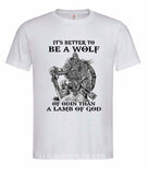 Wikinger Tee-Shirt mit Odin Wolf
