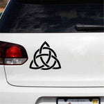 Wikinger Ufkleber Auto mit Triquetra Symbol