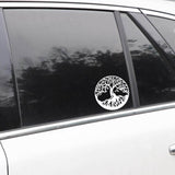 Wikinger Ufkleber Auto mit Yggdrasil ash Tree