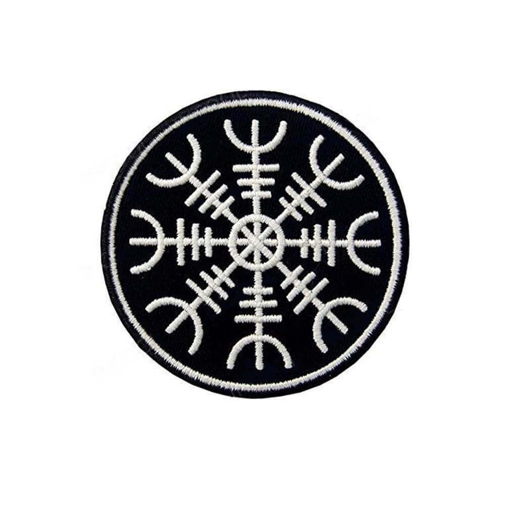 Wikinger Wappen mit Aegishjalmur