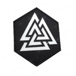 Wikinger Wappen mit Valknut Symbol