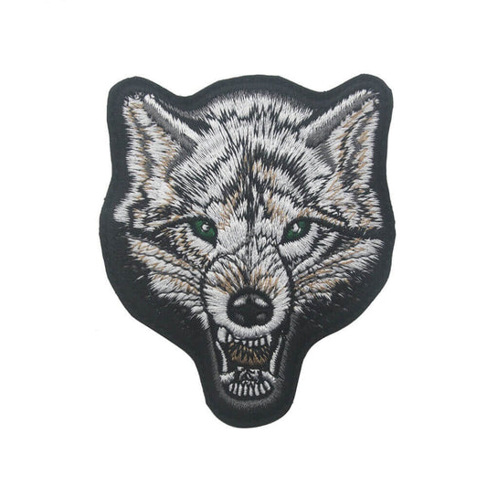 Wikinger Wappen mit Wolf