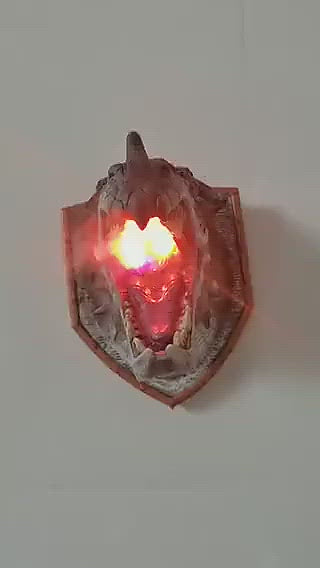 Wikinger Deko Wand <br> Drache